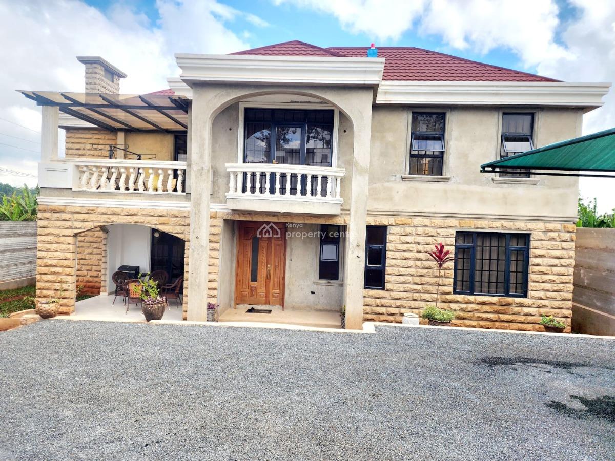 Luxury 4-bedroom Executive Residence, Njathaini Road, Bibirioni, Kiambu, Townhouse for Sale