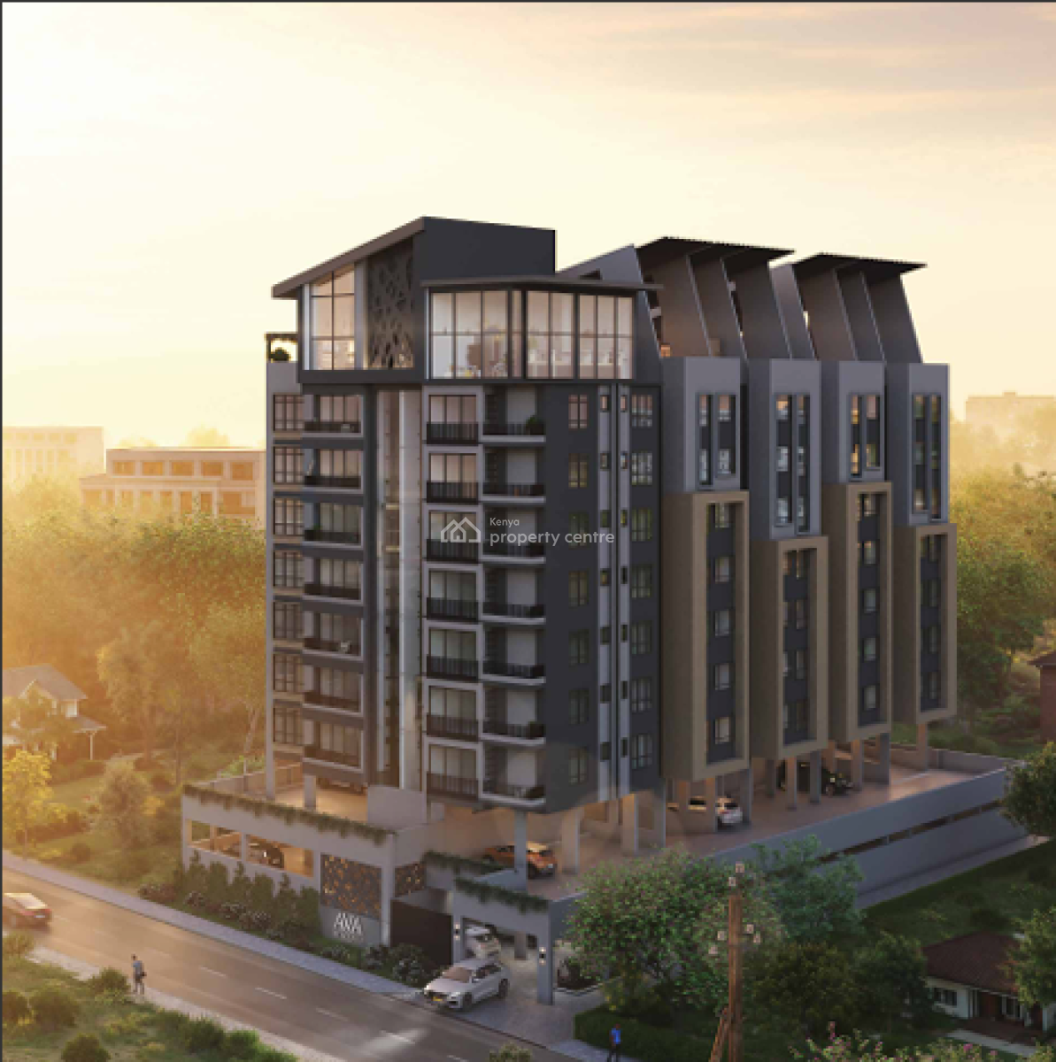 New Project 2 Bedroom Master Ensuite - Ava By Aquiila, Kirawa Road, Kitisuru, Nairobi, Apartment for Sale