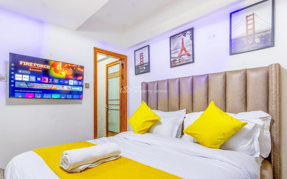 Studio Furnished and Serviced Kilimani., Dennis Pritt Road/kilimani Estate., Kilimani, Nairobi, Apartment for Rent