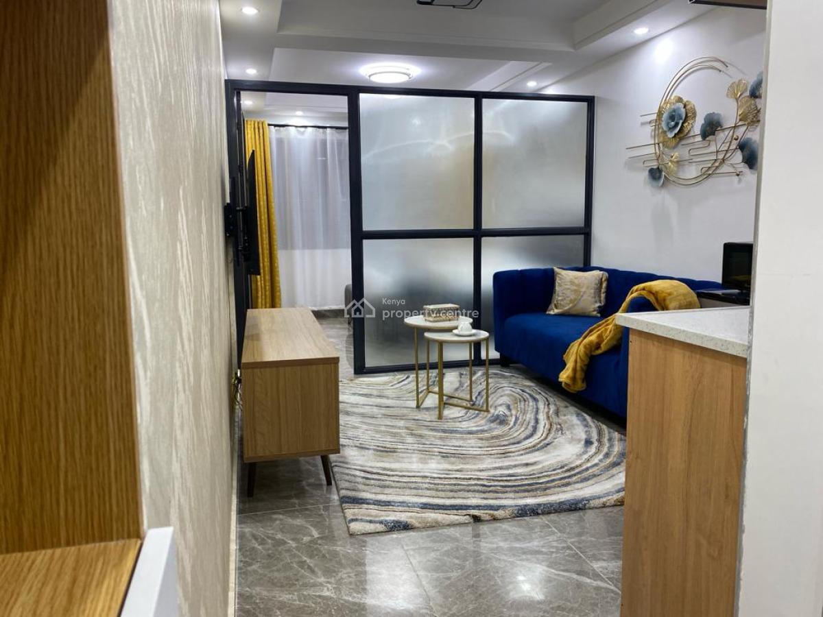 Fully Furnished and Serviced 1 Bedroom Apartment Available, Kilimani, Nairobi, Apartment for Rent