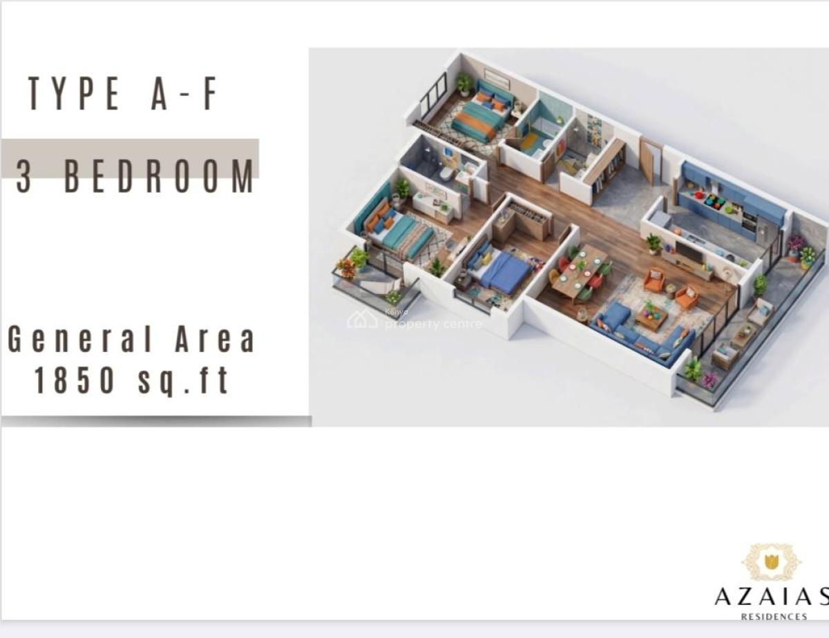 Spacious 3br Apartment with Sea-views, Nyali, Nyali, Mombasa, Apartment for Sale