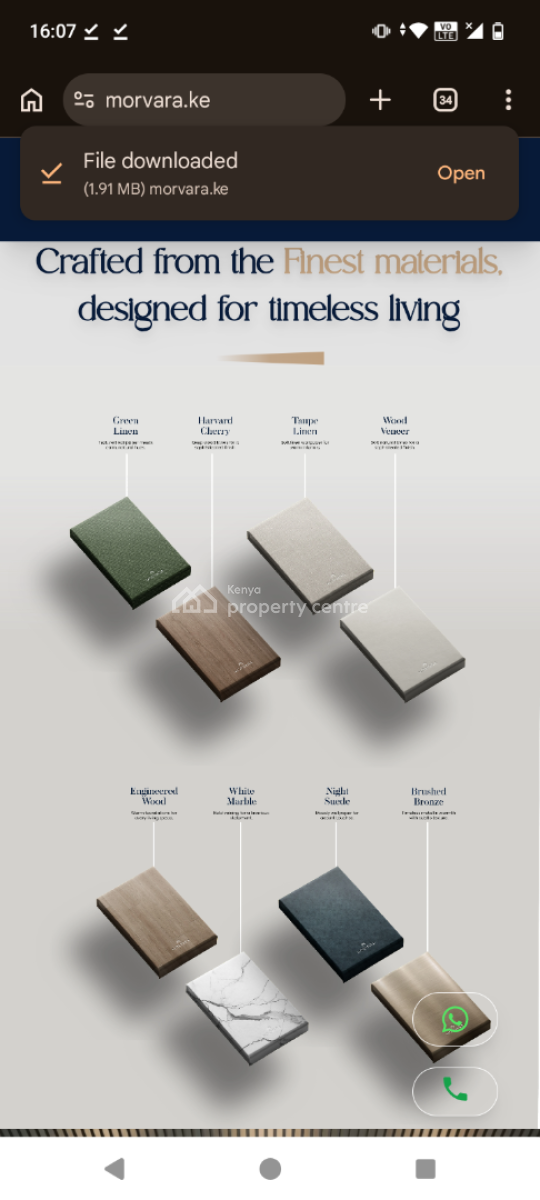 Morvara Serviced Apartments, Muthithi Rd, Westlands, Nairobi, Apartment for Sale