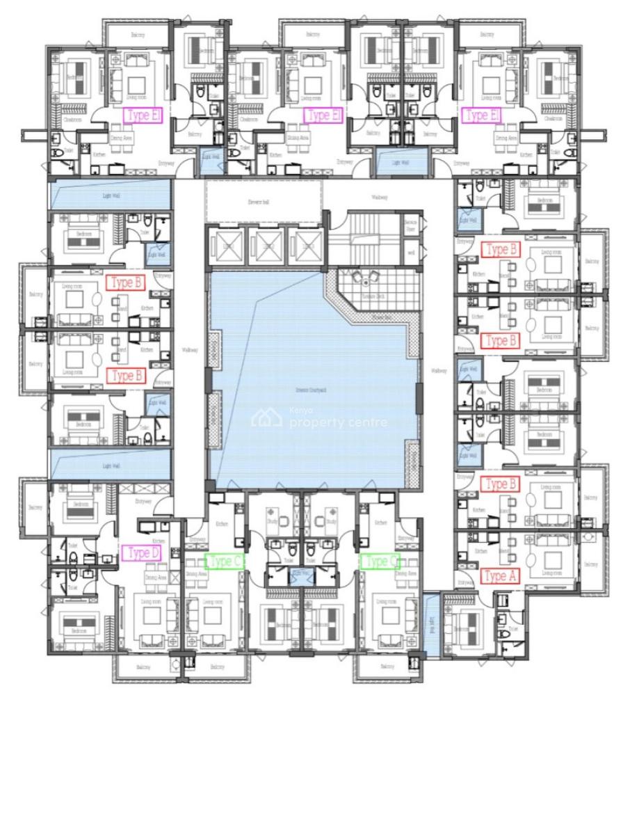 Kilimani Exquisite 1 & 2 Beds, Kilimani, Kilimani, Nairobi, Apartment for Sale