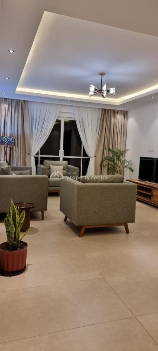Furnished 2 Bedroom Apartment with Dsq and Excellent Facilities, Near Sarit Center, Westlands, Nairobi, Apartment for Rent