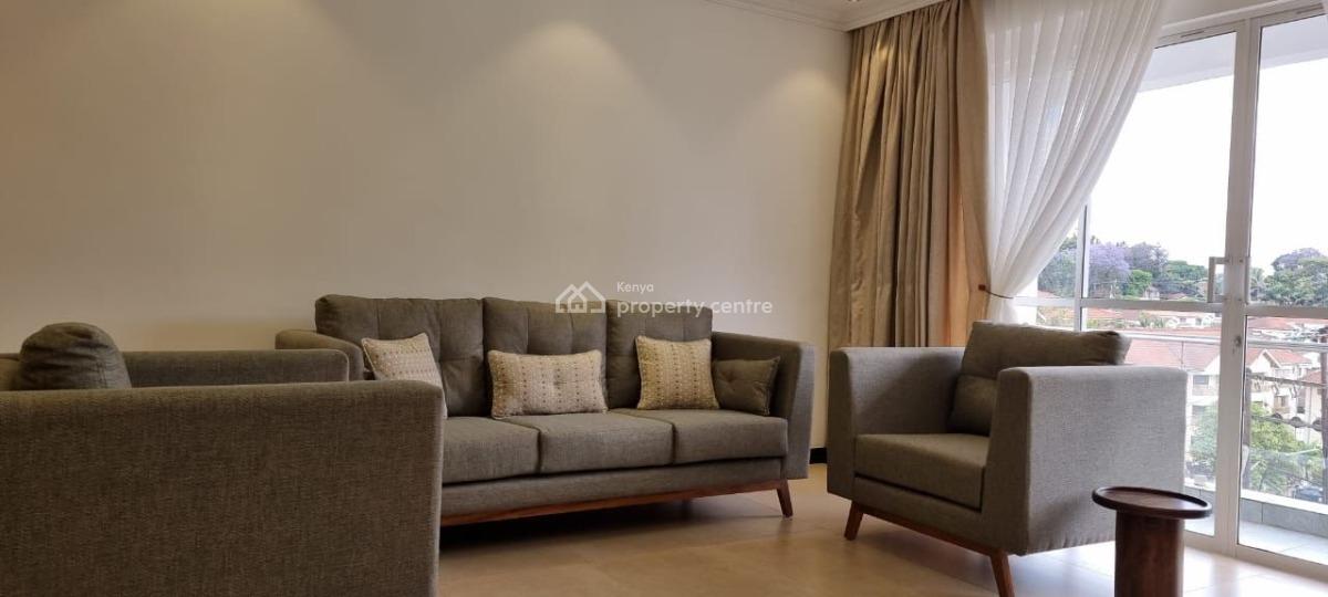 Furnished 2 Bedroom Apartment with Dsq and Excellent Facilities, Near Sarit Center, Westlands, Nairobi, Apartment for Rent