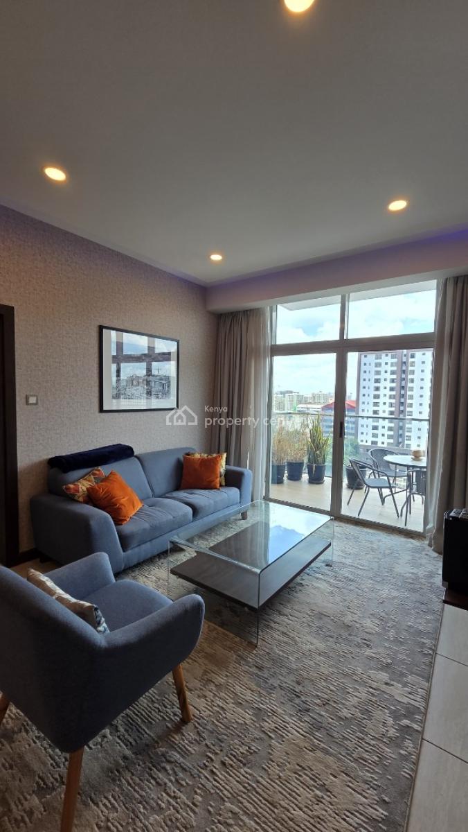 Luxury 2 Bedroom Fully Furnished Apartment Airbnb, Near Sarit Center, Westlands, Nairobi, Apartment for Rent
