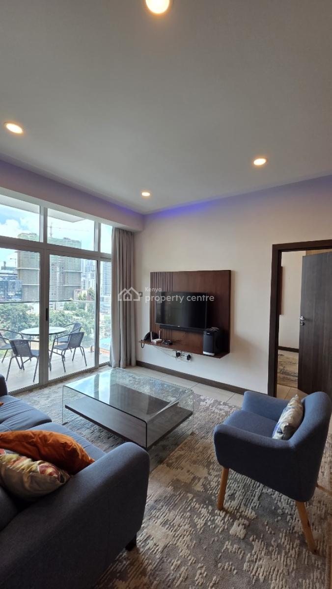 Luxury 2 Bedroom Fully Furnished Apartment Airbnb, Near Sarit Center, Westlands, Nairobi, Apartment for Rent