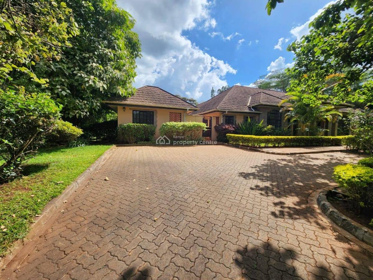 4 Bedroom Bungalow in Gated Community with Swimming Pool, Miotoni, Karen, Nairobi, House for Sale