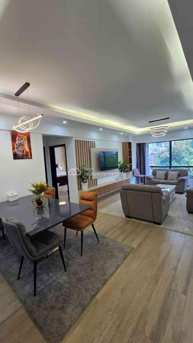 Modern 2 Bedroom Fully Furnished Apartment  in Westlands, David Osieli Road, Westlands, Nairobi, Apartment for Rent