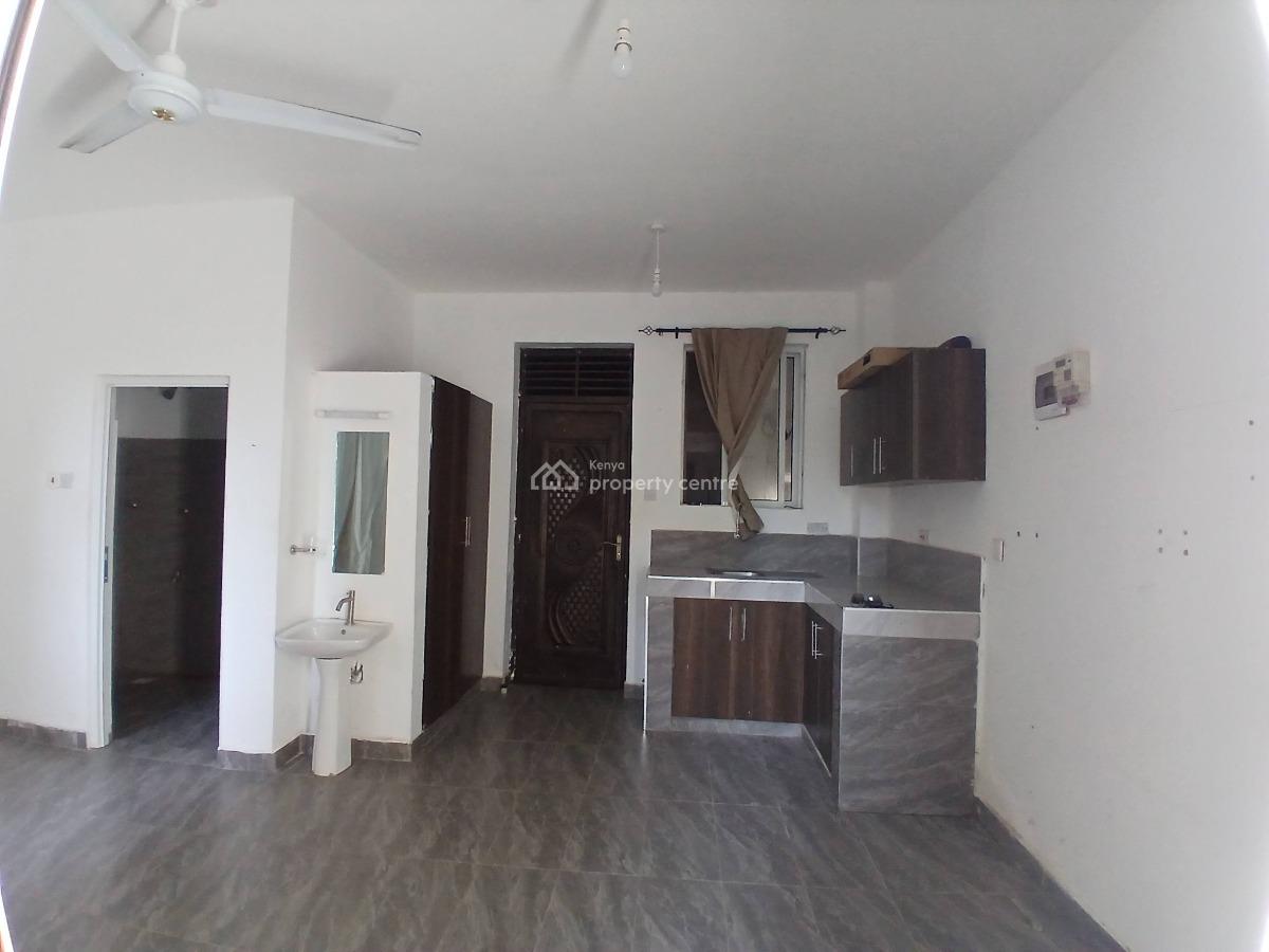 Clean Studio Apartments with Pool, Mall, Mtwapa, Kilifi, Bedsitter (single Room) for Rent