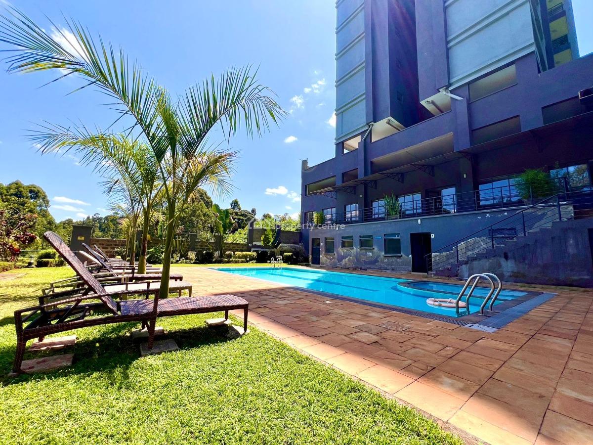 Fully Furnished & Serviced 2 Bedroom Master Ensuite with Swimming Pool, Kirawa Road, Kitisuru, Nairobi, Apartment for Rent