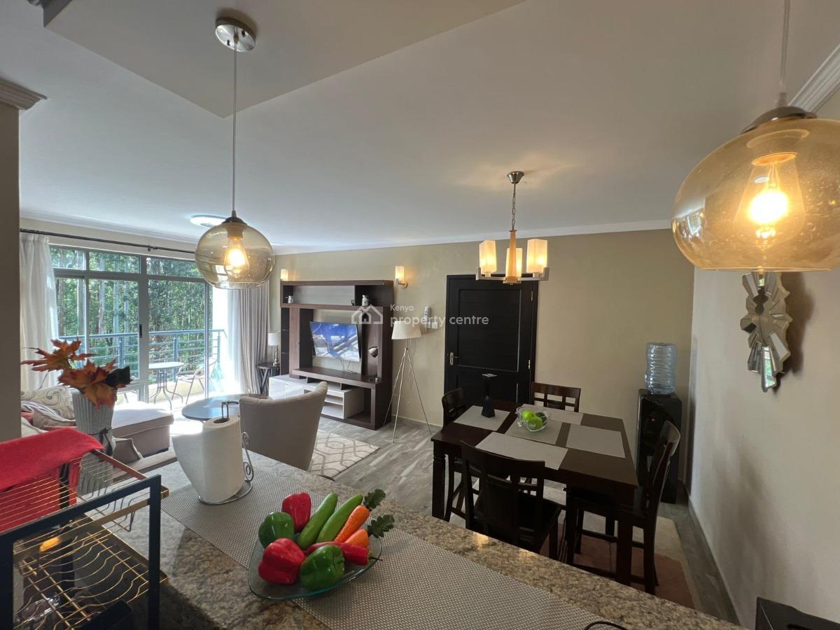 Fully Furnished & Serviced 2 Bedroom Master Ensuite with Swimming Pool, Kirawa Road, Kitisuru, Nairobi, Apartment for Rent