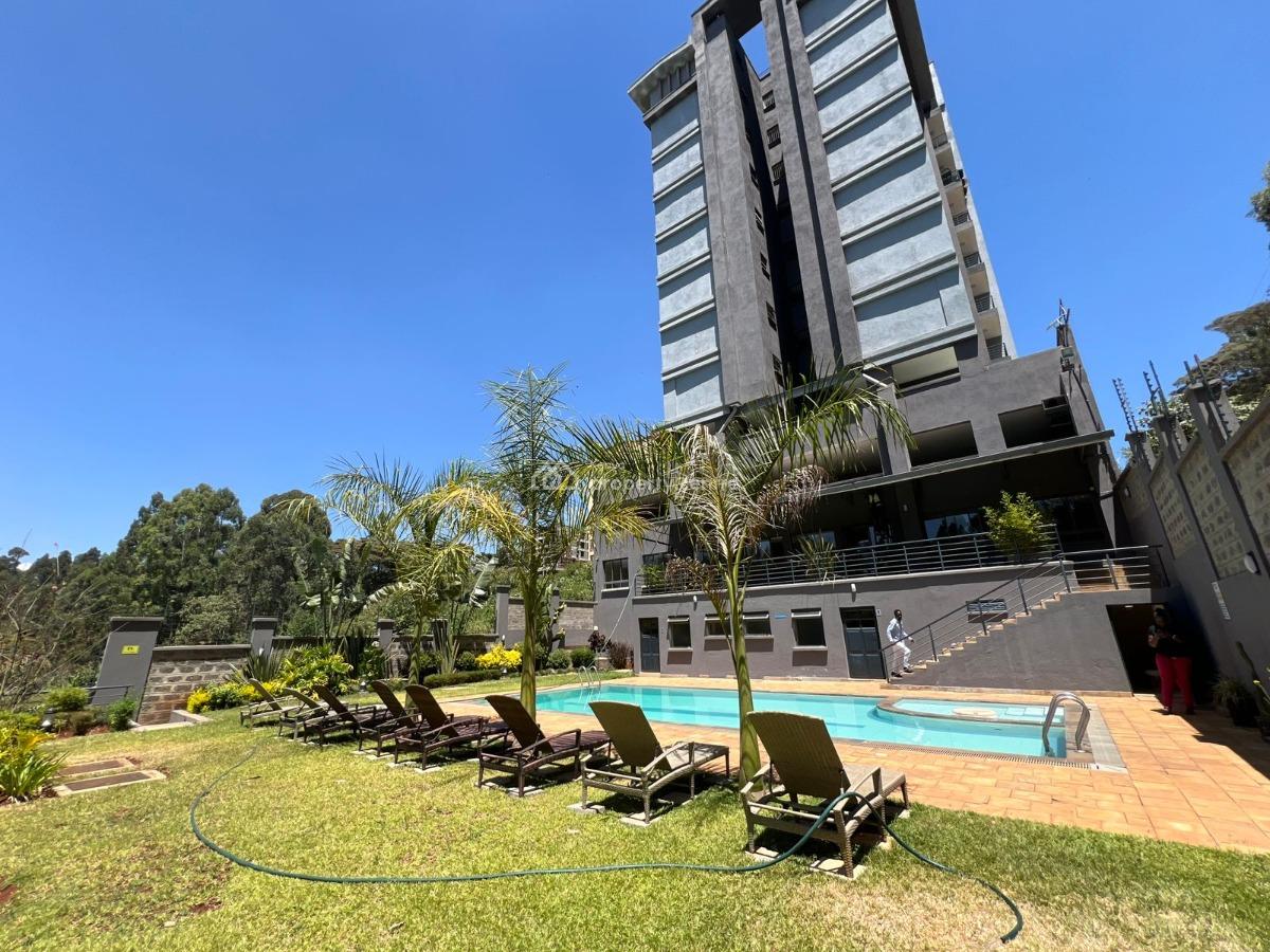 Fully Furnished & Serviced 2 Bedroom Master Ensuite with Swimming Pool, Kirawa Road, Kitisuru, Nairobi, Apartment for Rent