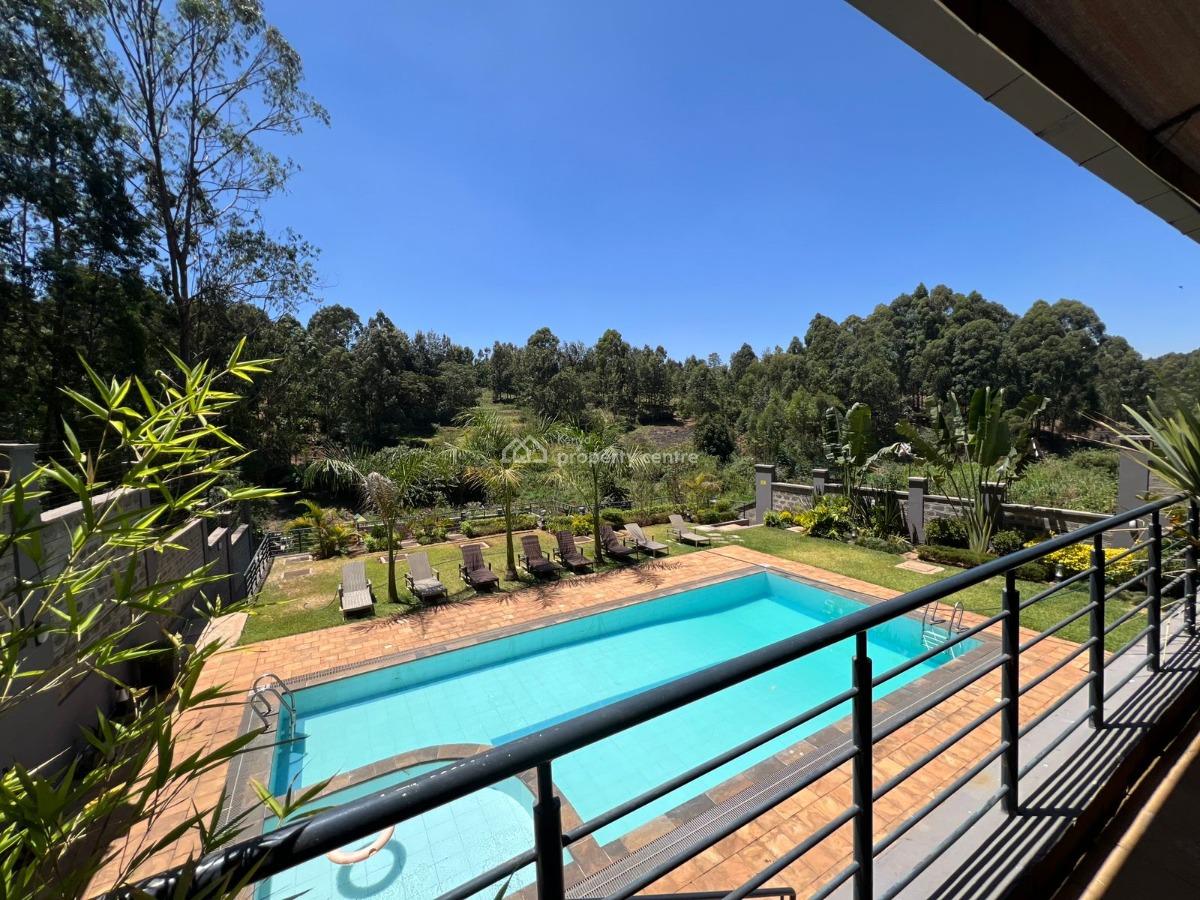 Fully Furnished & Serviced 2 Bedroom Master Ensuite with Swimming Pool, Kirawa Road, Kitisuru, Nairobi, Apartment for Rent