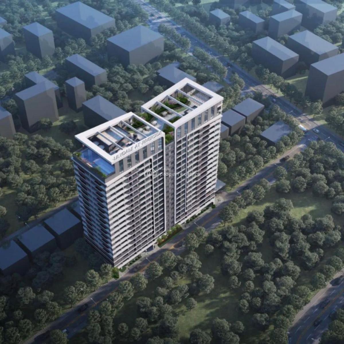 1&2 Bedroom Apartment at Riverside, Riverside, Westlands, Nairobi, Apartment for Sale