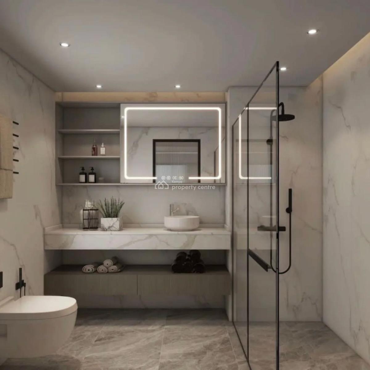 1&2 Bedroom Apartment at Riverside, Riverside, Westlands, Nairobi, Apartment for Sale