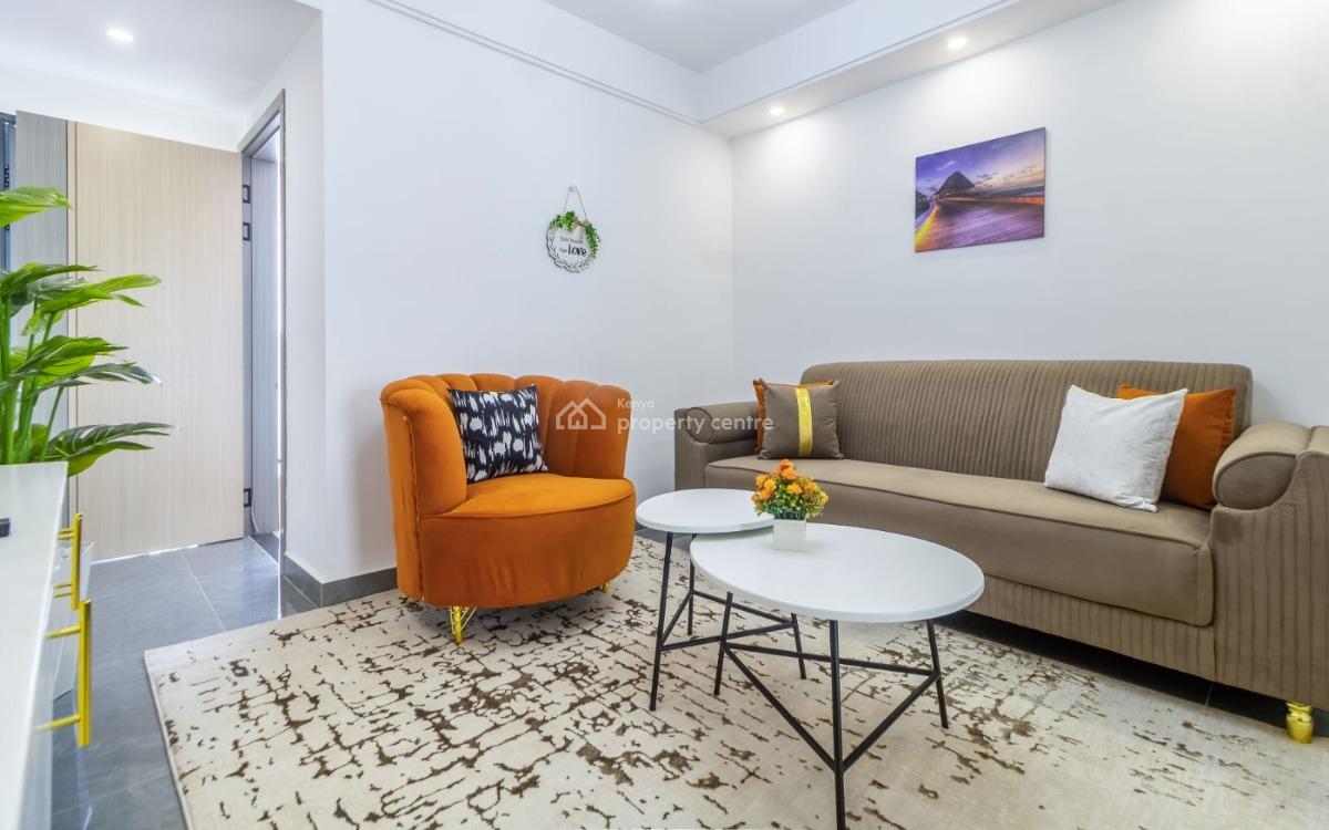 1 Bedroom Fully Furnished Apartment in Riverside, Westlands, Nairobi, Apartment for Rent