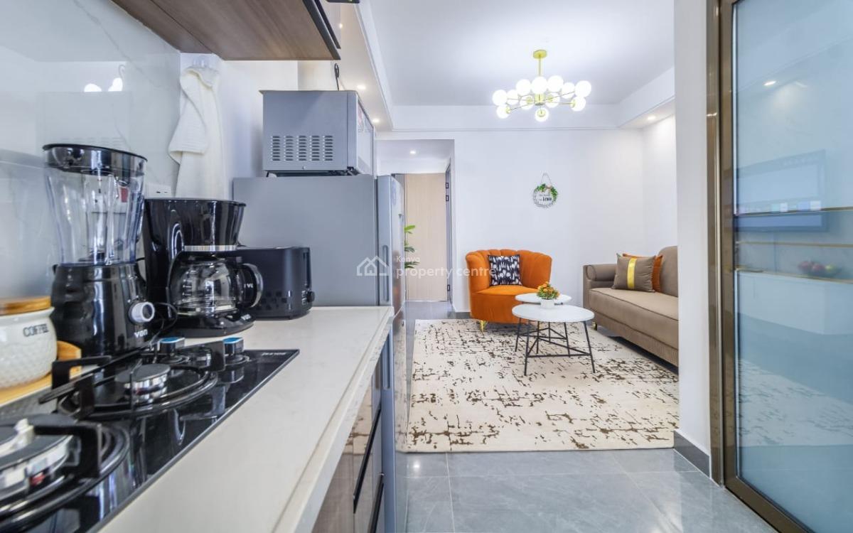 1 Bedroom Fully Furnished Apartment in Riverside, Westlands, Nairobi, Apartment for Rent