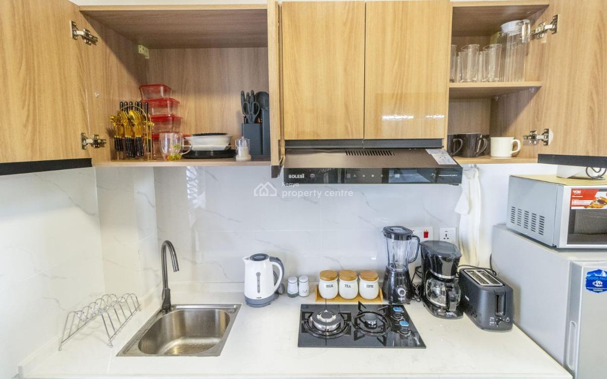 1 Bedroom Fully Furnished Apartment in Riverside, Westlands, Nairobi, Apartment for Rent