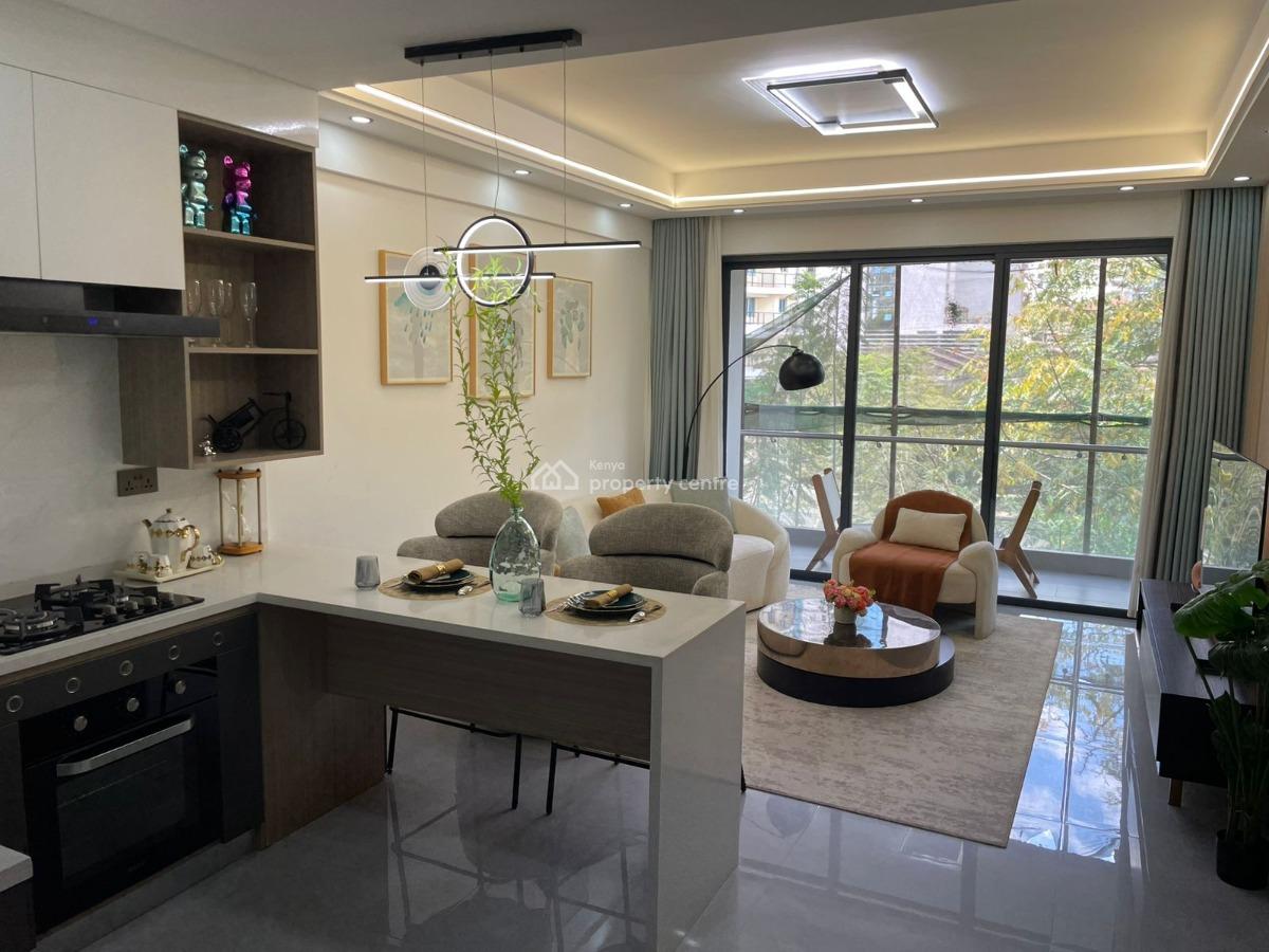 an Excellent Spacious 1 Bedroom Plus Study Room, Kilimani, Nairobi, Apartment for Sale