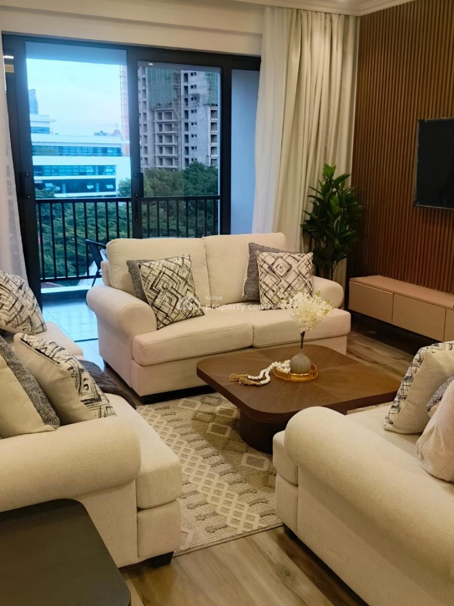 Furnished 2 Bedroom Apartment in Brookside, Westlands, Brookside, Westlands, Nairobi, Apartment for Rent