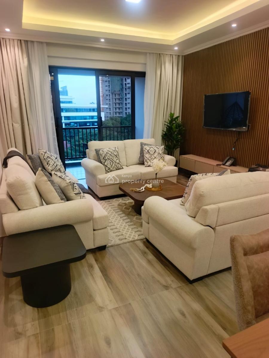 Furnished 2 Bedroom Apartment in Brookside, Westlands, Brookside, Westlands, Nairobi, Apartment for Rent