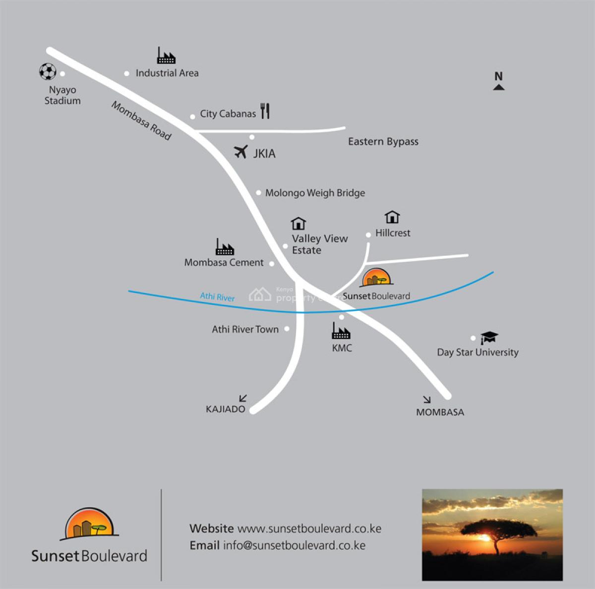 Modern 2-bedroom Investment Apartment at Sunset Boulevard Estate -- Ath, Mombasa Road, Athi River, Machakos, Apartment for Sale