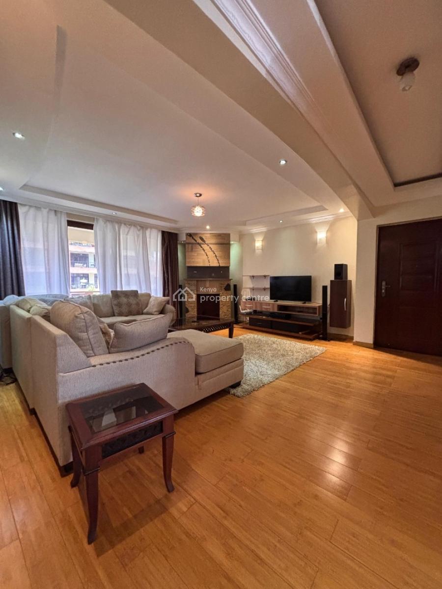 Fully Furnished 3 Bedroom Ensuite + Dsq, Dennis Pritt Road, Kilimani, Nairobi, Apartment for Rent