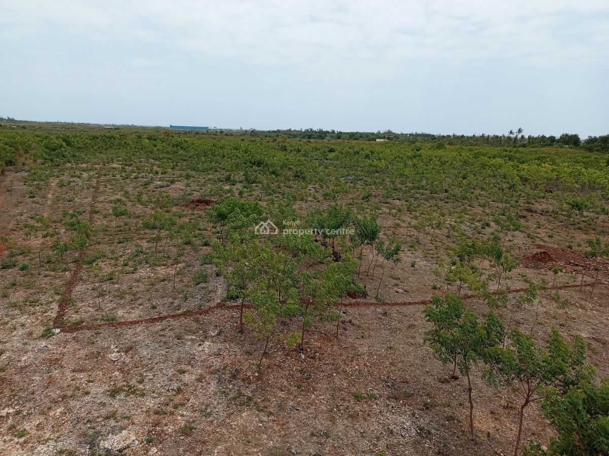 50x100 Plots, Line 7, Tezo, Kilifi, Residential Land for Sale