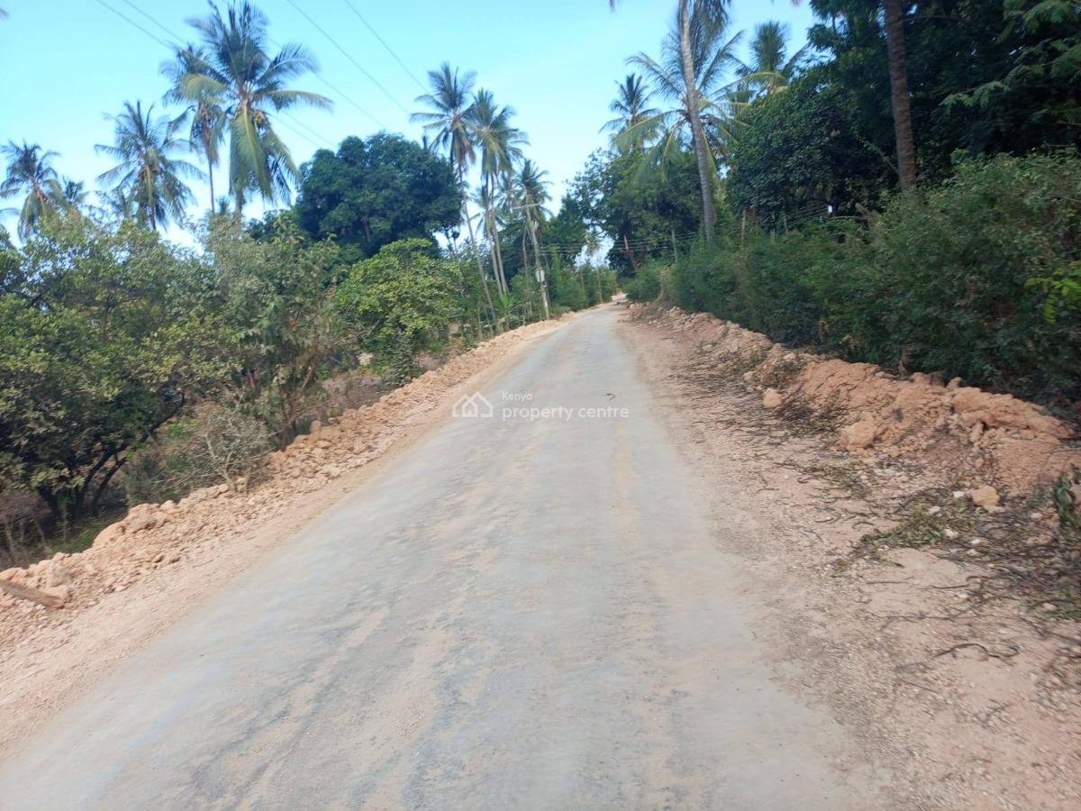 50x100 Plots, Line 7, Tezo, Kilifi, Residential Land for Sale