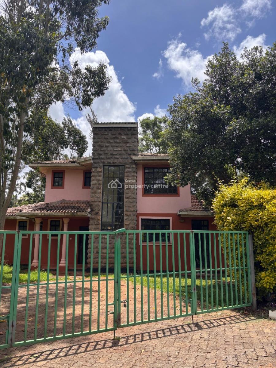 4 Bedroom Master Ensuite + Dsq with Private Garden, Ridgeways, Limuru Central, Kiambu, Townhouse for Rent