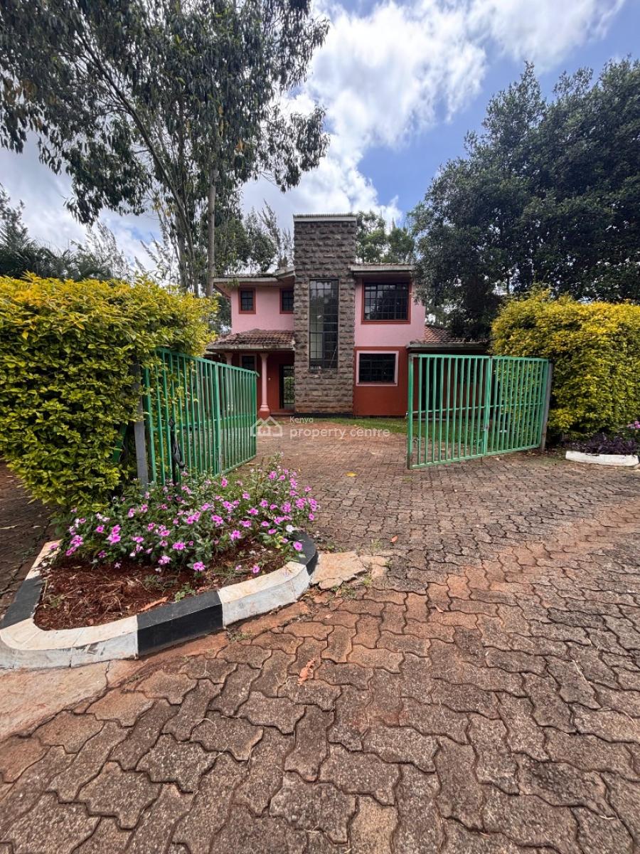 4 Bedroom Master Ensuite + Dsq with Private Garden, Ridgeways, Limuru Central, Kiambu, Townhouse for Rent