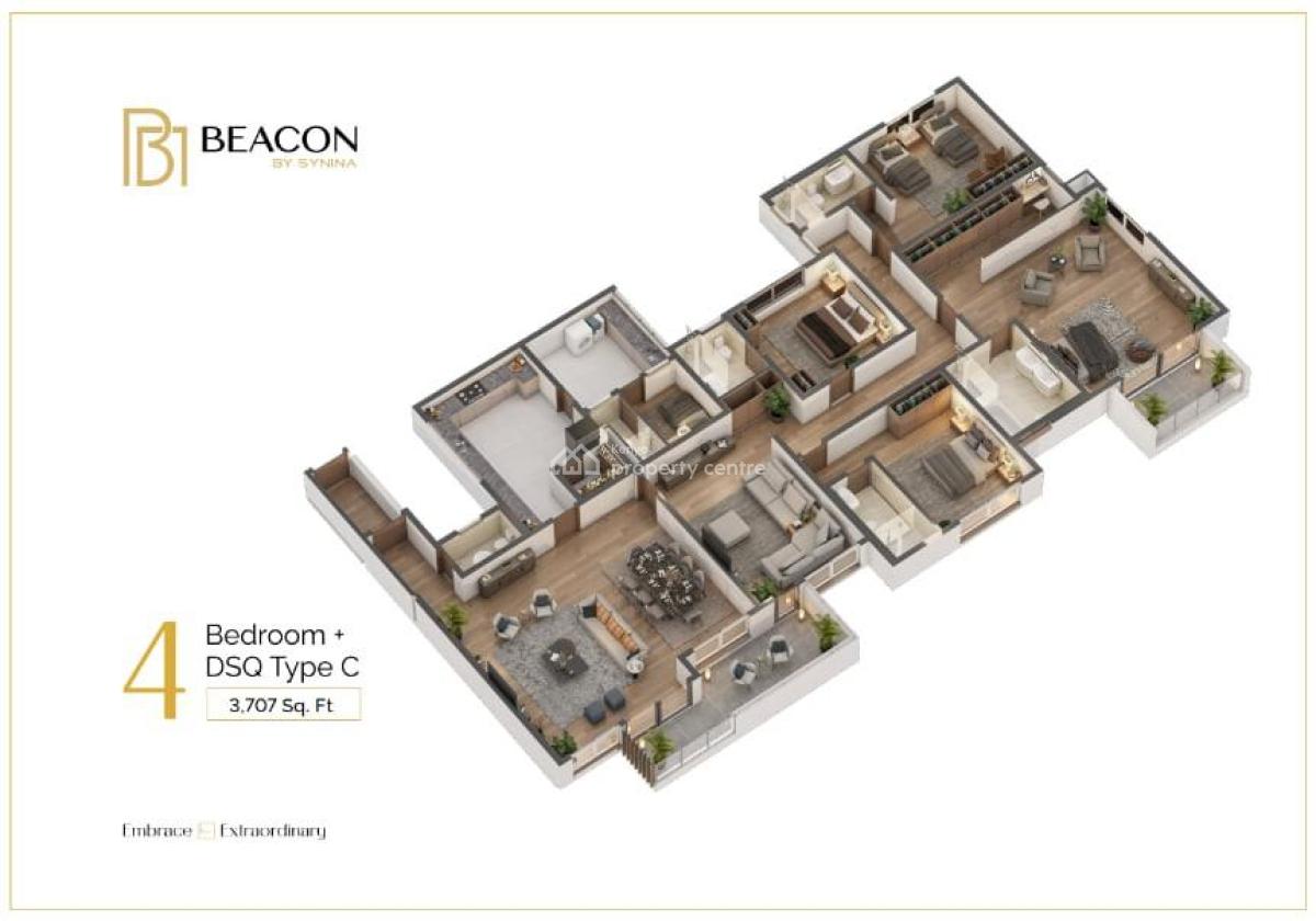 5 Bedroom Plus Dsq Simplex & Duplex Apartments, Kileleshwa, Kileleshwa, Nairobi, Apartment for Sale