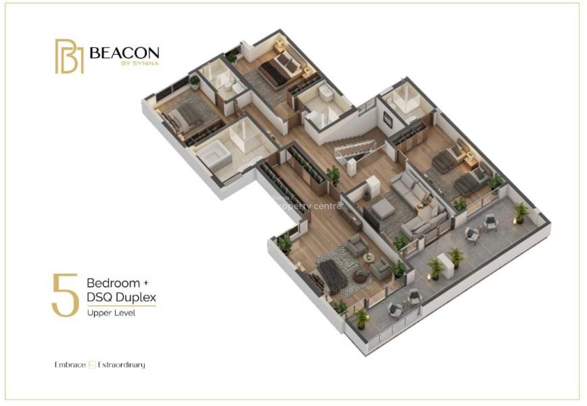 5 Bedroom Plus Dsq Simplex & Duplex Apartments, Kileleshwa, Kileleshwa, Nairobi, Apartment for Sale