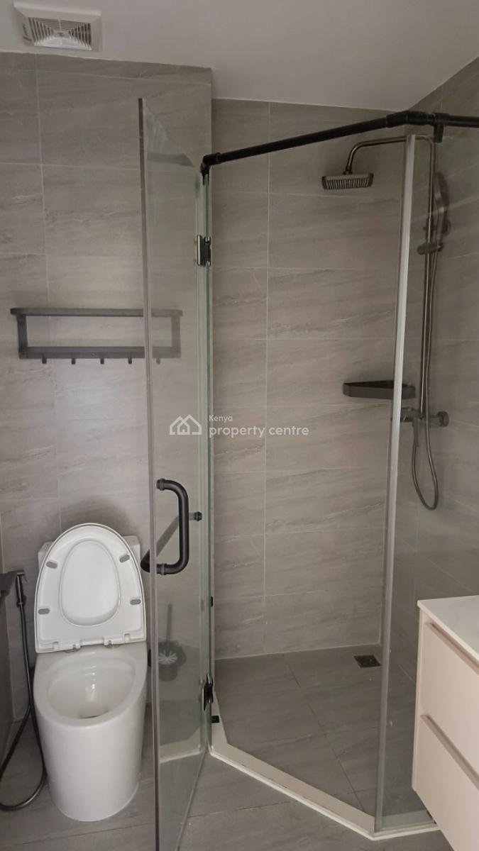 an Elegant Spacious 1 Bedroom Ensuite Plus Study Room, Riverside Drive, Westlands, Nairobi, Apartment for Rent