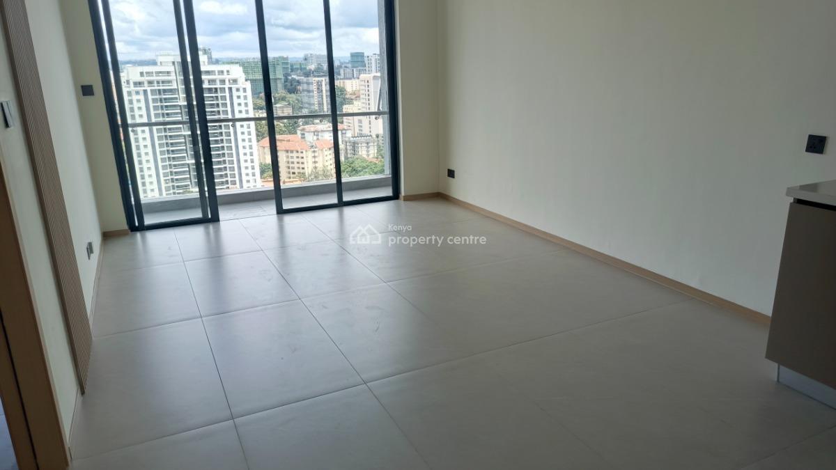 an Elegant Spacious 1 Bedroom Ensuite Plus Study Room, Riverside Drive, Westlands, Nairobi, Apartment for Rent
