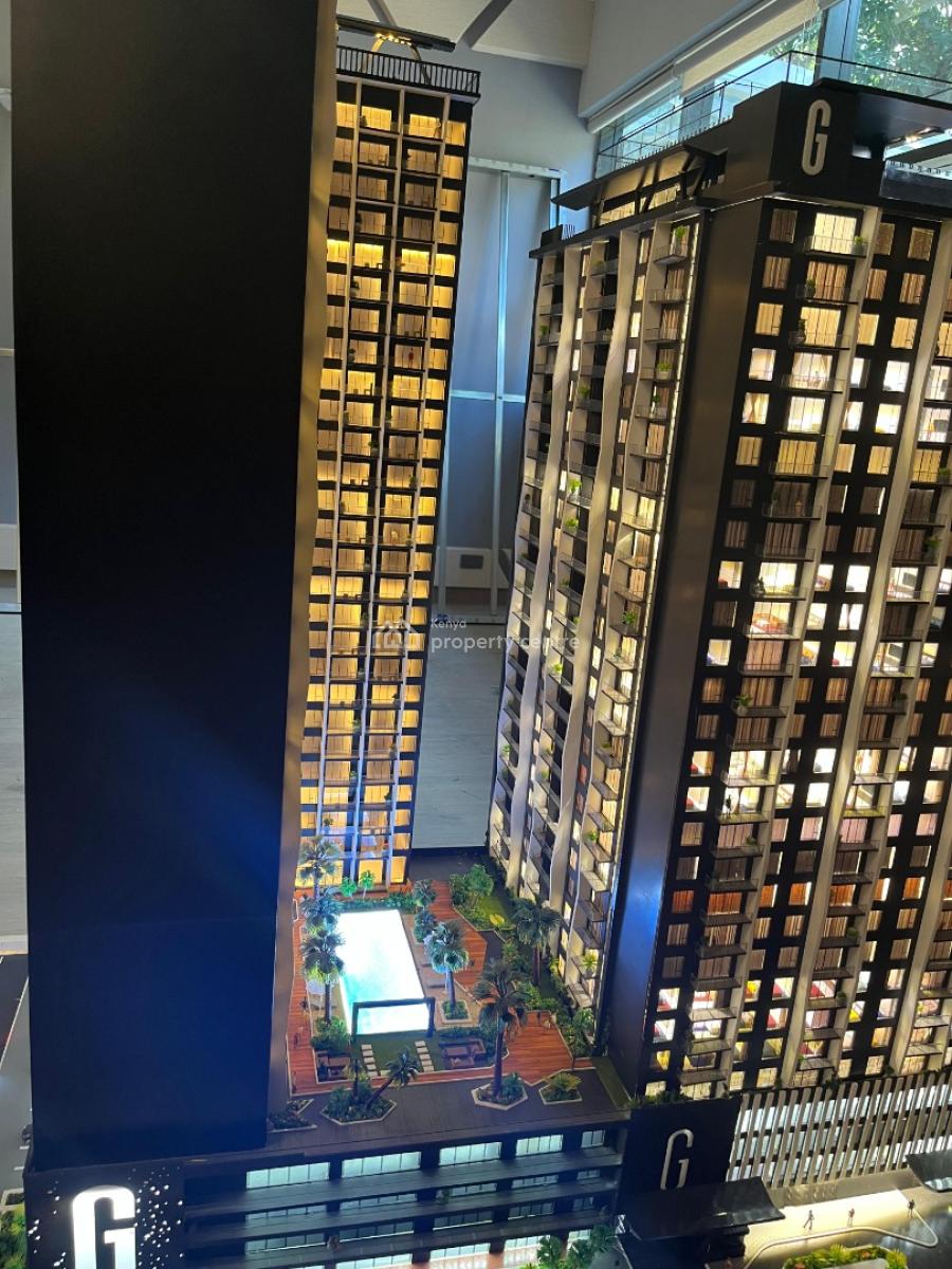 an Extraordinary Spacious 1 Bedroom, Brookside, Westlands, Nairobi, Apartment for Sale