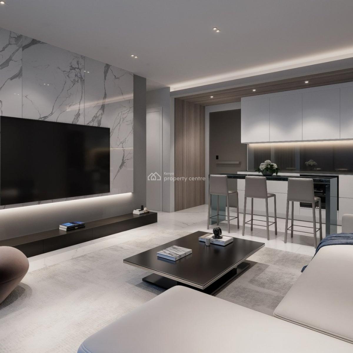 an Extraordinary Spacious 1 Bedroom, Brookside, Westlands, Nairobi, Apartment for Sale