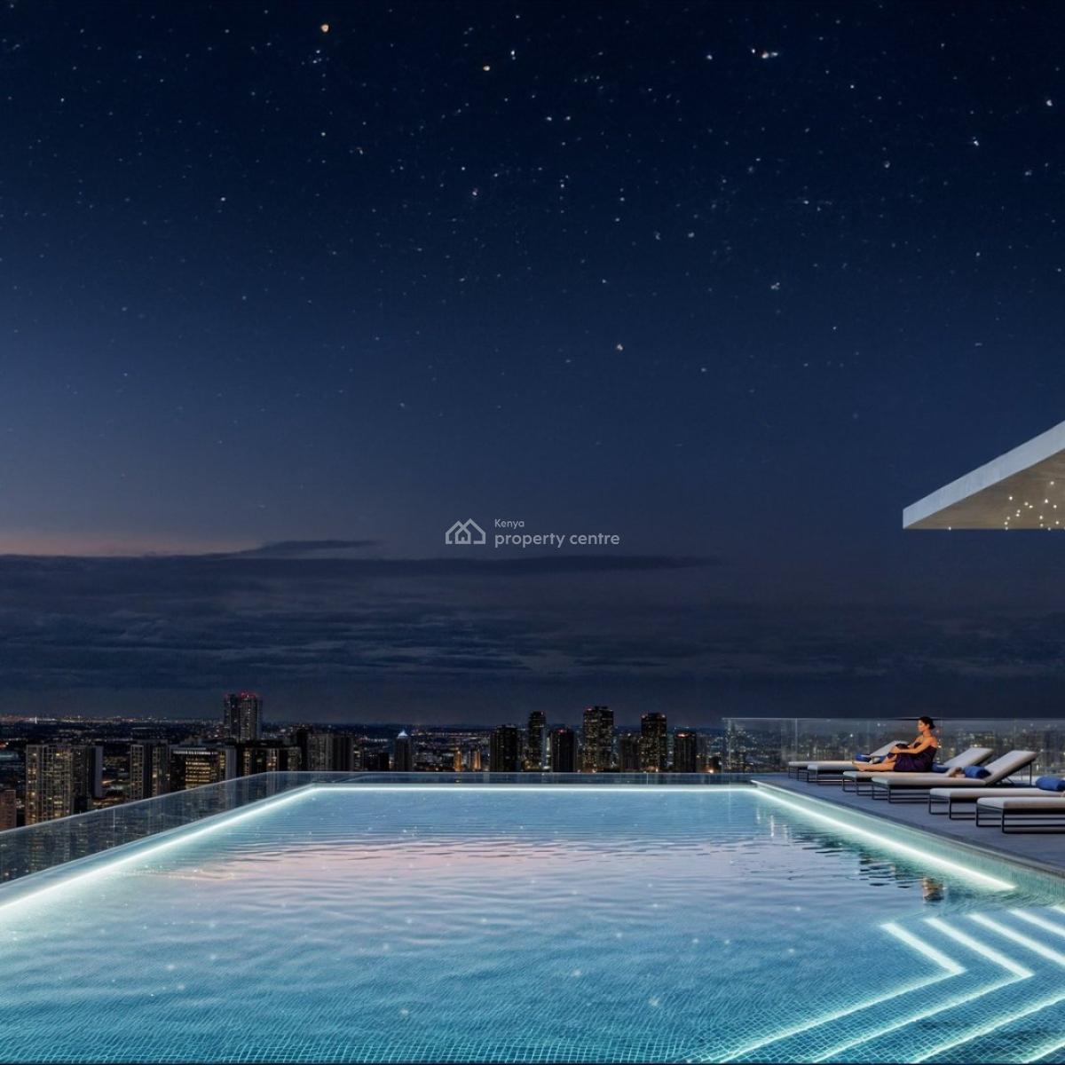 an Extraordinary Spacious 1 Bedroom, Brookside, Westlands, Nairobi, Apartment for Sale