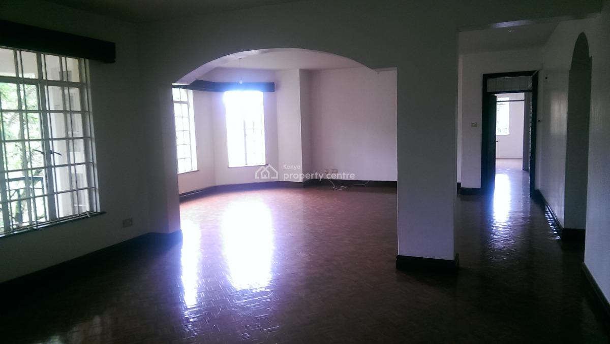a Spacious 4 Bedroom Apartment, Muthaiga Road, Old Muthaiga, Muthaiga, Nairobi, Apartment for Rent