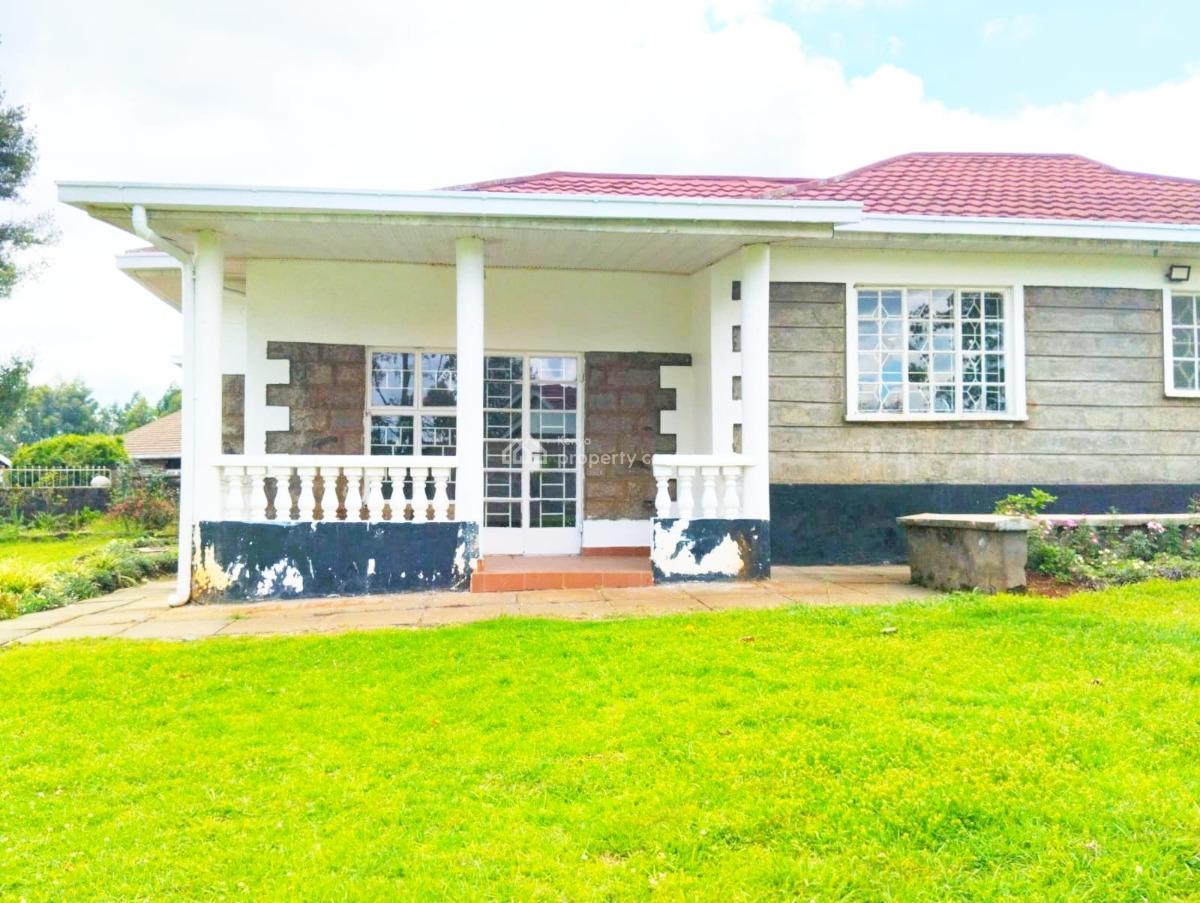 Spacious Four Bedroom Bungalow with Scenic Tea Farm Views, Redhill, Tigoni, Kiambu, Detached Bungalow for Rent
