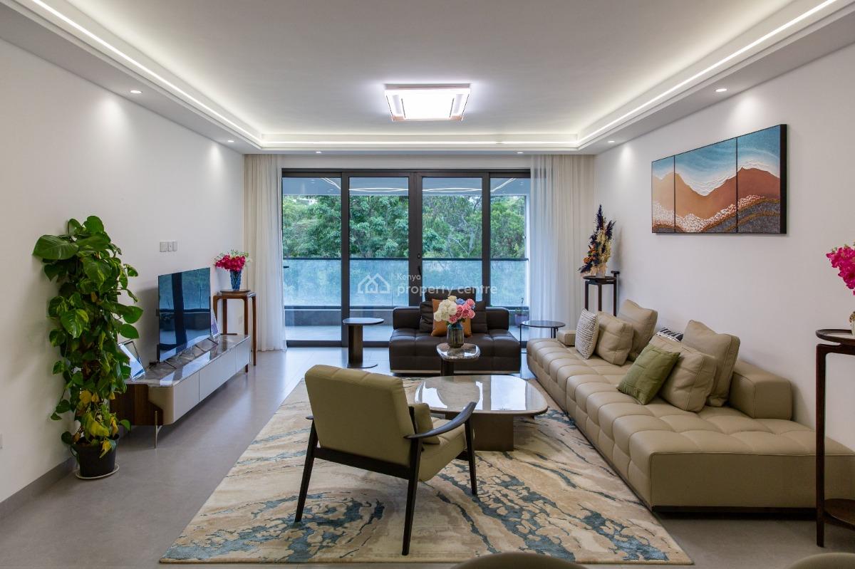 an Extraordinary Very Spacious 3 Bedroom All Ensuite Plus Dsq, Mwanzi Road, Westlands, Nairobi, Apartment for Sale