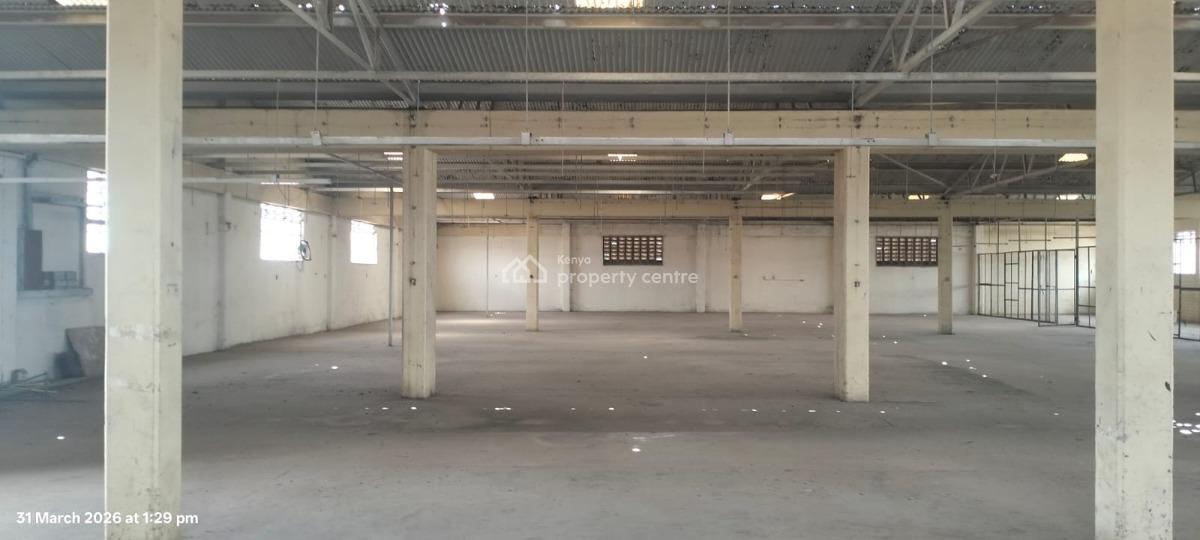 12,500 Sq Ft Warehouse on 1st Floor in Industrial Area, Lunga Lunga Road, Industrial Area, Embakasi, Nairobi, Warehouse for Rent