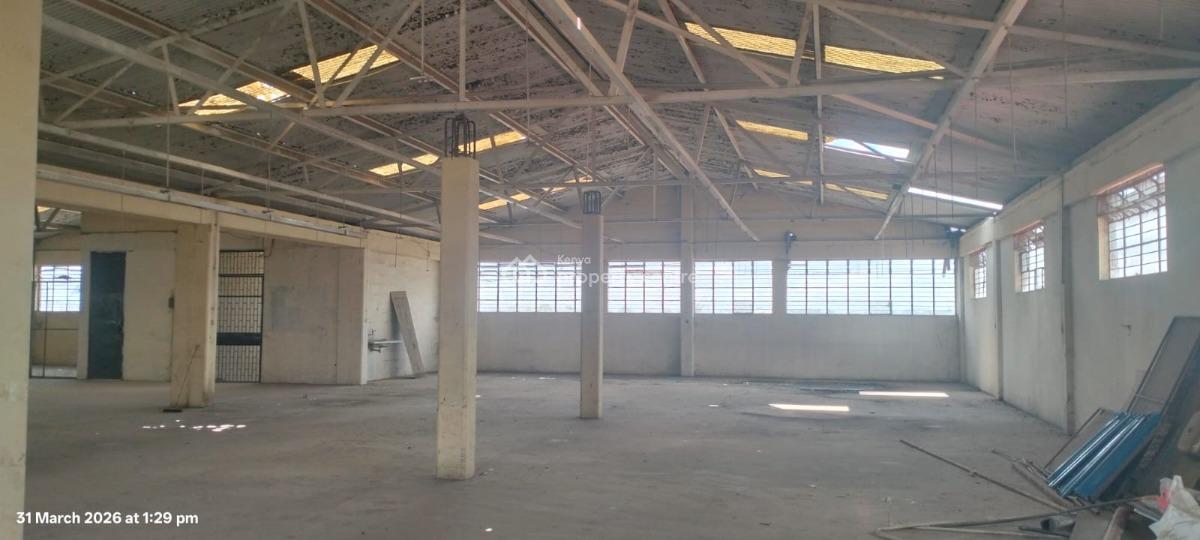 12,500 Sq Ft Warehouse on 1st Floor in Industrial Area, Lunga Lunga Road, Industrial Area, Embakasi, Nairobi, Warehouse for Rent
