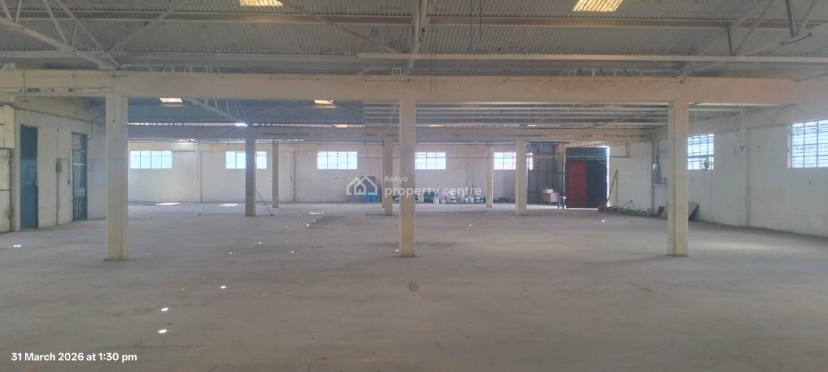12,500 Sq Ft Warehouse on 1st Floor in Industrial Area, Lunga Lunga Road, Industrial Area, Embakasi, Nairobi, Warehouse for Rent