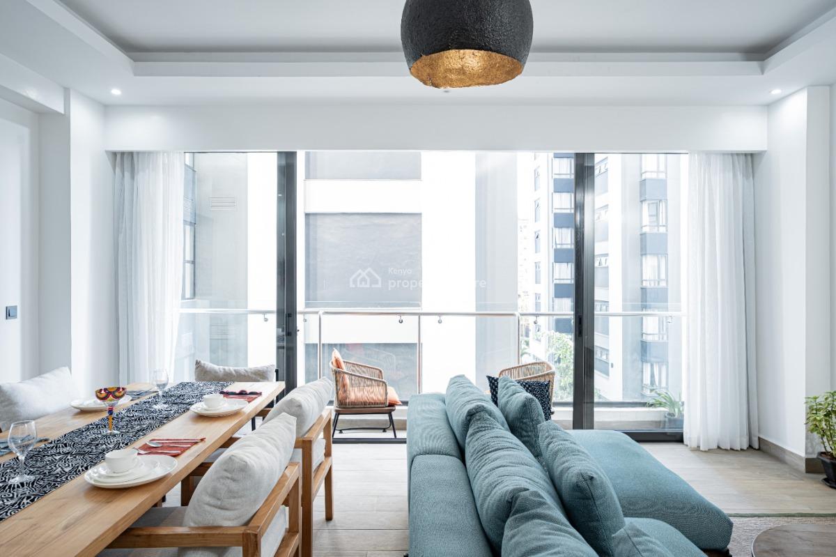 Furnished All Ensuite 3 Bedrooms Designed for Comfort and Elegance, Riverside Drive, Westlands, Nairobi, Apartment for Rent