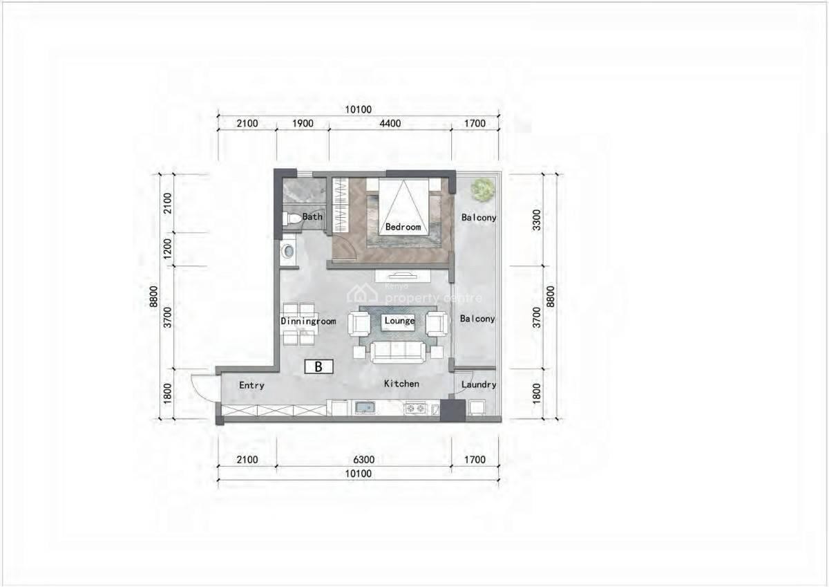 Two Bedroom Apartments in Westlands, General Mathenge, General Mathenge, Westlands, Nairobi, Apartment for Sale