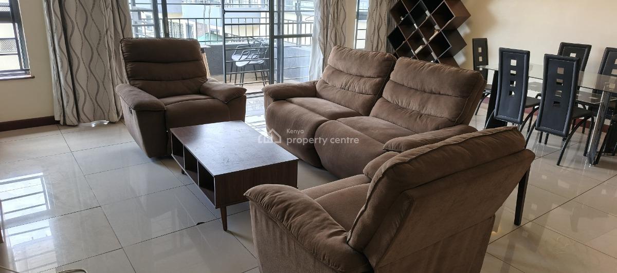 2 Bedroom Fully Furnished Apartment in Westlands, Raphta Road, Westlands, Nairobi, Apartment for Rent