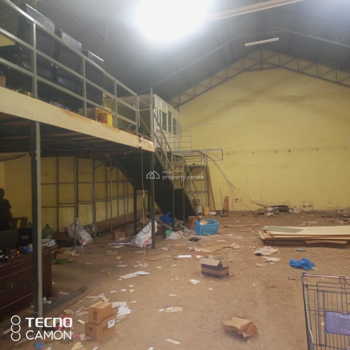 Godown 3000 Sq Ft Along The Northern Bypass Near Two Rivers Mall, Northern Bypass, Ruaka, Kiambu, Warehouse for Rent