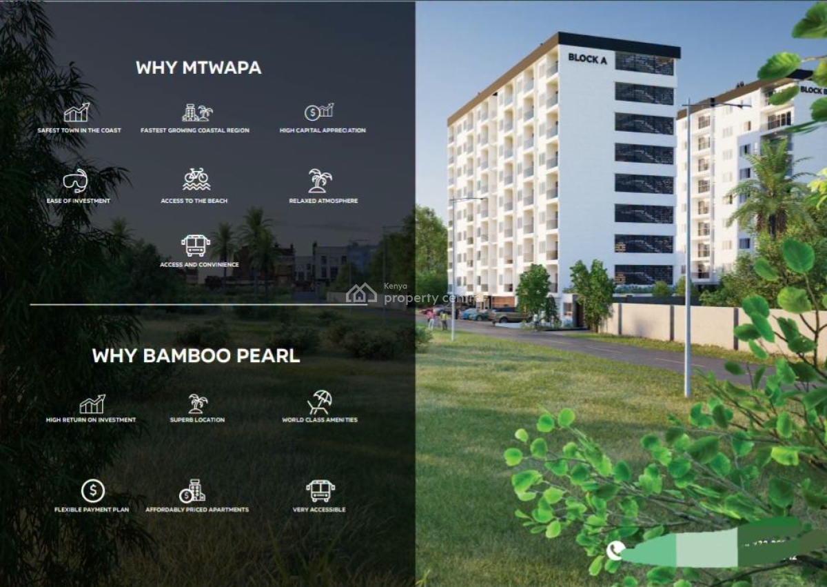 Modern Studio Apartment, Mtwapa, Mtwapa, Kilifi, Bedsitter (single Room) for Sale